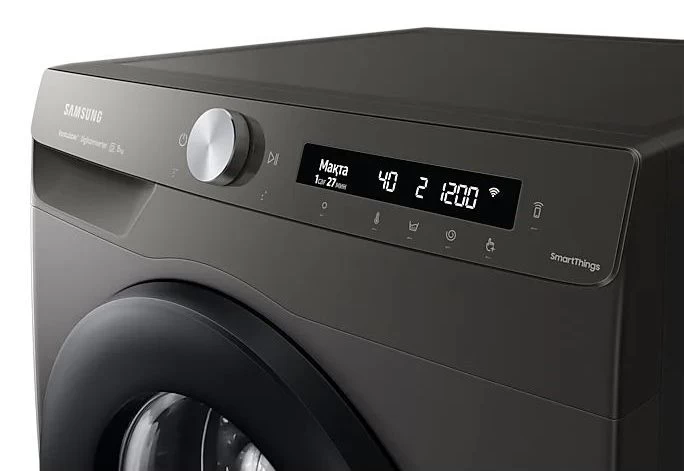 Стиральная машина Samsung WW80A6S24AN 8 кг / 1200 об/мин / A+++ / Черный photo 5