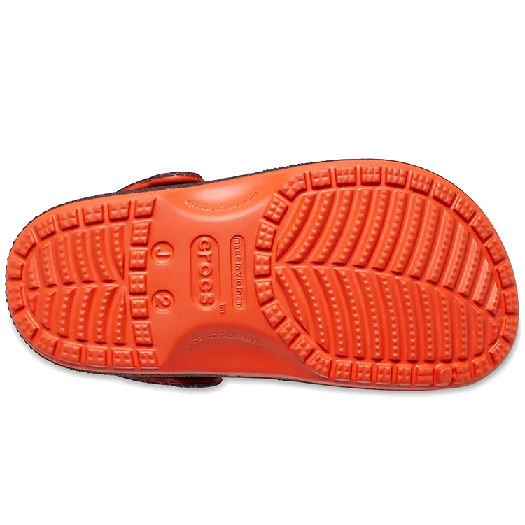 Slapi Crocs Classic Crackle Clog K pt Barbati / 34-35 / Rosu photo 4