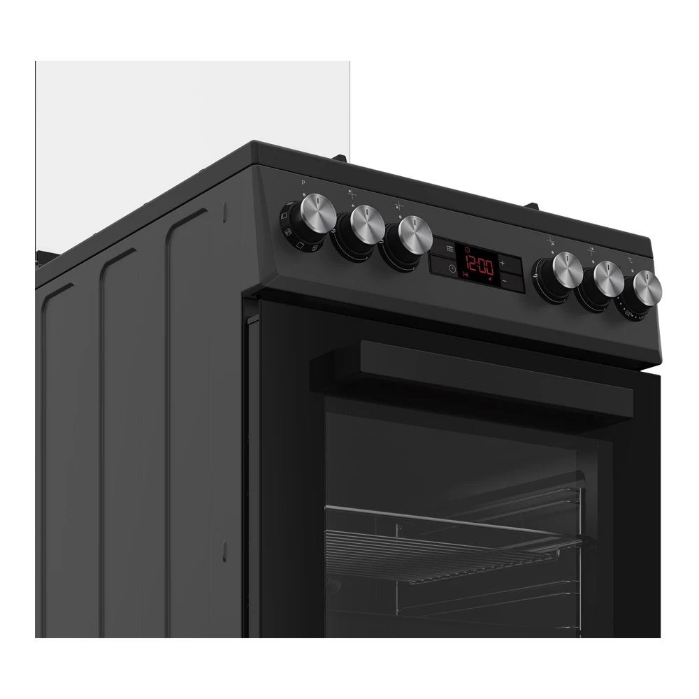 Газовая плита Beko FSM52330NAO / 4 конфорок / 50 см / Черный photo 3