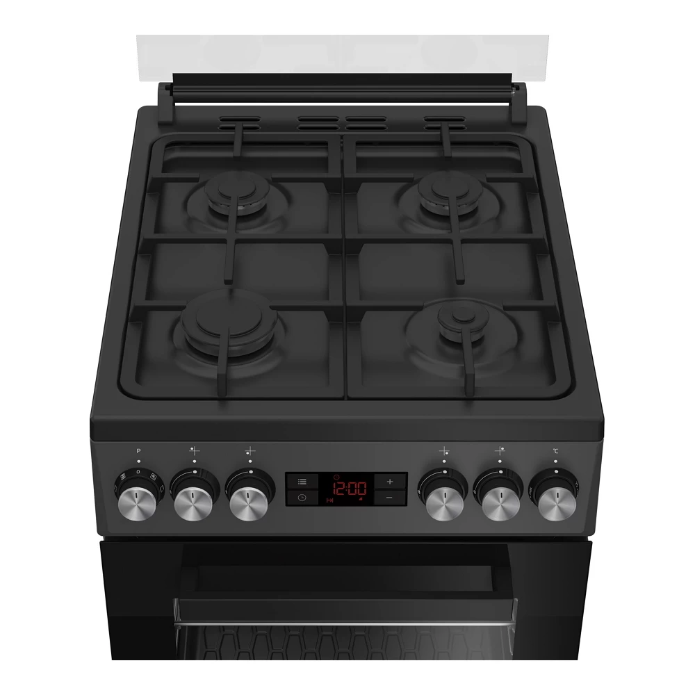 Газовая плита Beko FSM52330NAO / 4 конфорок / 50 см / Черный photo 4