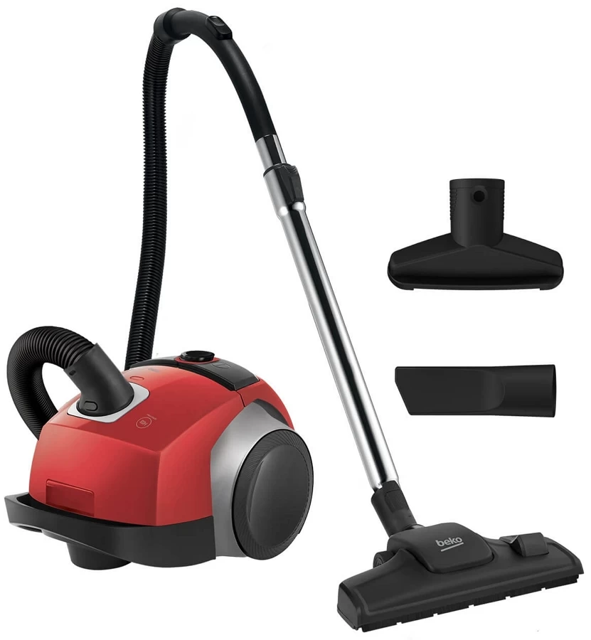 Aspirator cu sac Beko VCC44401AR / 800W / Rosu photo 1