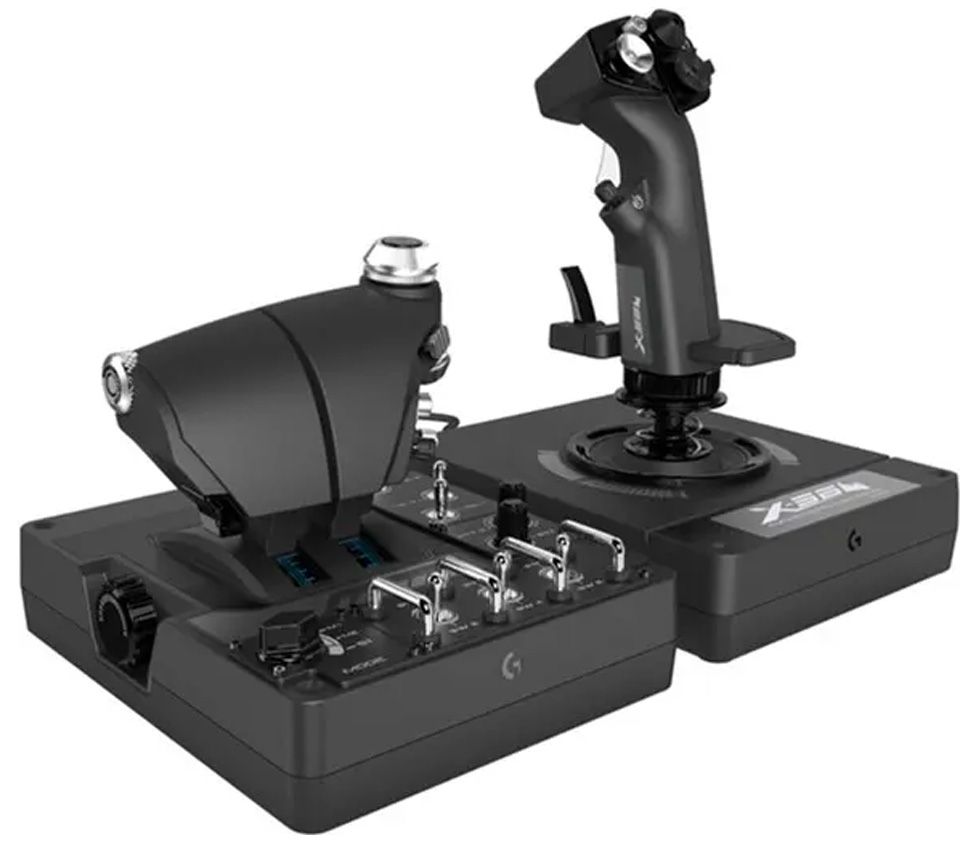 Joistik Logitech G X56 (L945-00005) photo 1 Joistik Logitech G X56 (L945-00005) photo 1