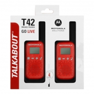 Радио Motorola TALKABOUT T42 RED thumbnav