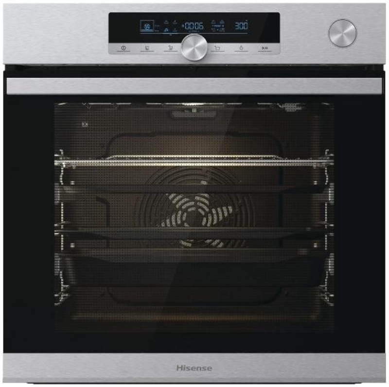 Встраиваемый духовой шкаф Hisense BSA66334AX / 77 л. / A / Нерж. сталь photo 1 Встраиваемый духовой шкаф Hisense BSA66334AX / 77 л. / A / Нерж. сталь photo 1