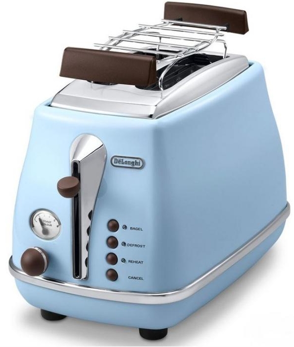 Prajitor de paine Delonghi Icona Vintage CTOV 2103.AZ, 2, 900 W, Alte culori photo 1