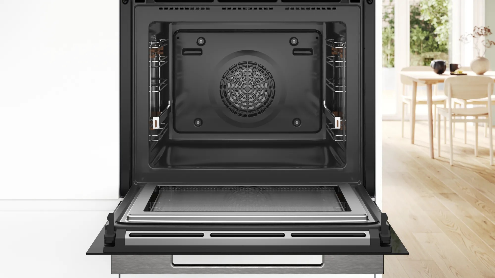 Cuptor electric cu microunde incorp. Bosch HMG776NB1 / 67 l. / A / Negru photo 4