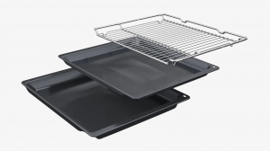 Cuptor electric cu microunde incorp. Bosch HMG776NB1, 67 l, A, Negru thumbnav 5