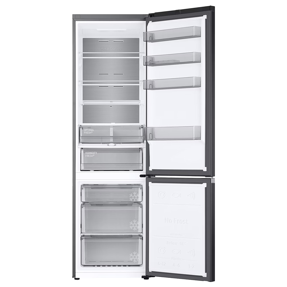 Frigider cu doua usi Samsung RB38C774DB1/EF / 390 l / 203 cm / D / Grafit photo 4