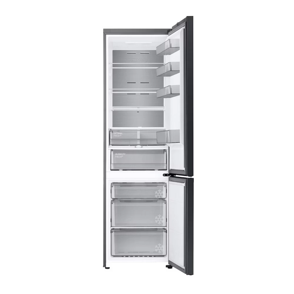 Frigider cu doua usi Samsung RB38C7B4EB1 / 385 l / 203 cm / F / Negru photo 4