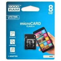 Card de memorie MicroSD+SD adapter GoodRam 8Gb class 4 (M40A-0080R11) thumbnav 2