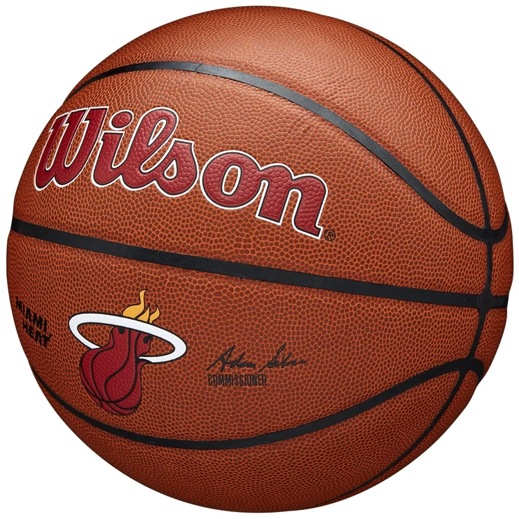 Мяч баскетбольный Wilson NBA TEAM ALLIANCE BSKT MIA HEAT 7 photo 4