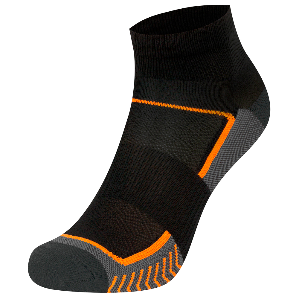Носки Унисекс Demix Running socks 39-42 Черный/Серый photo 1