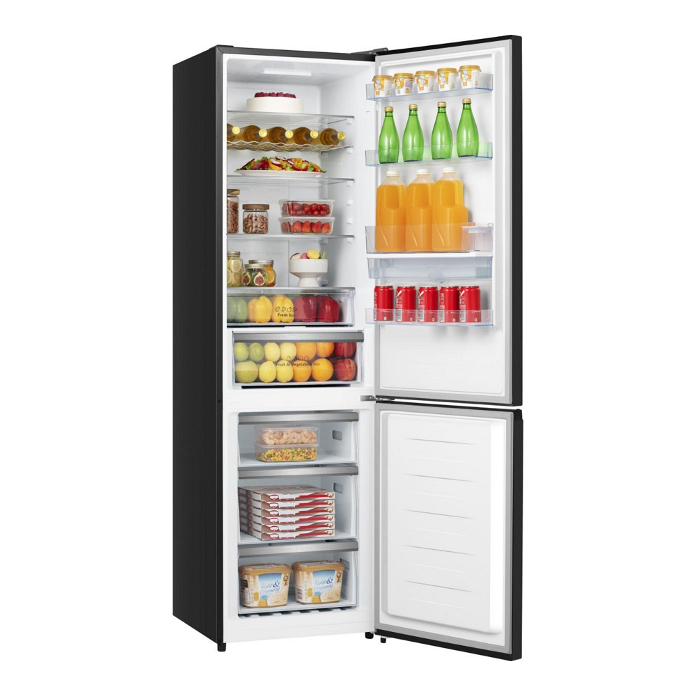 Холодильник двухдверный Hisense RB440N4GBD / 336 л / 200 см / D / Черный photo 2