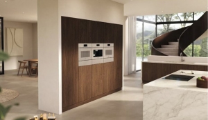 Встраиваемый дух. шкаф с микроволной печью Miele H7840BMX Pearlbeige thumbnav 5