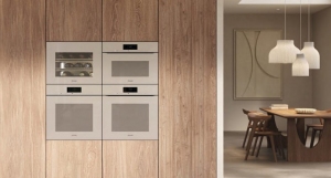 Встраиваемый дух. шкаф с микроволной печью Miele H7840BMX Pearlbeige thumbnav 6