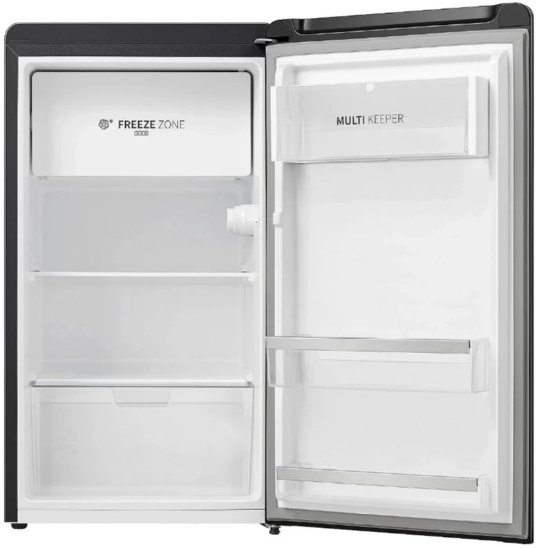 Frigider cu o usa Hisense RR106D4CBE / 82 l / 86.7 cm / E / Negru photo 6