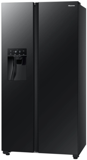 Frigider Side-by-Side Hisense RS694N4GBE / 562 l / 178.6 cm / E / Negru photo 3
