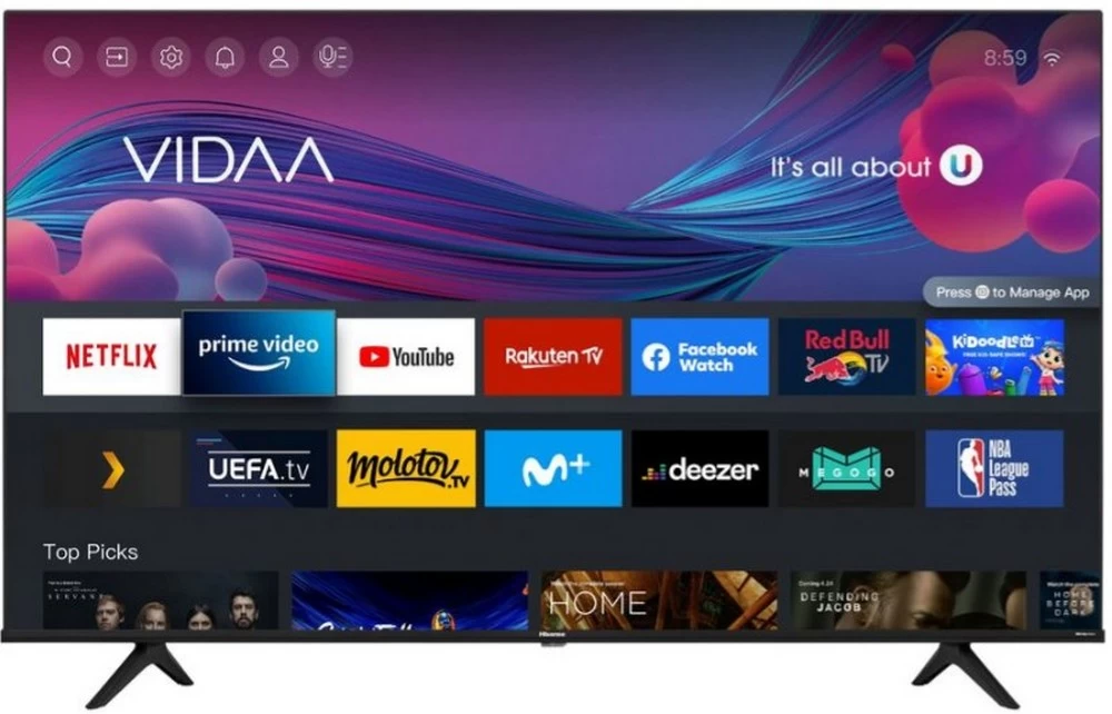 Телевизор Hisense 85A6BG / 85" / LED / UHD 4K photo 8