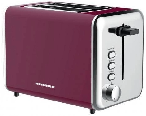 Тостер Heinner TP1000BG, 2 тоста, 850 Вт, Другие цвета photo 1