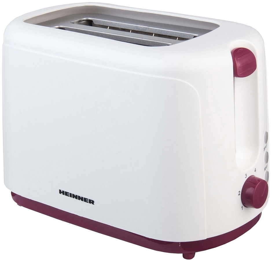 Тостер Heinner TP750BG, 2 тоста, 750 Вт, Белый photo 1 Тостер Heinner TP750BG, 2 тоста, 750 Вт, Белый photo 1