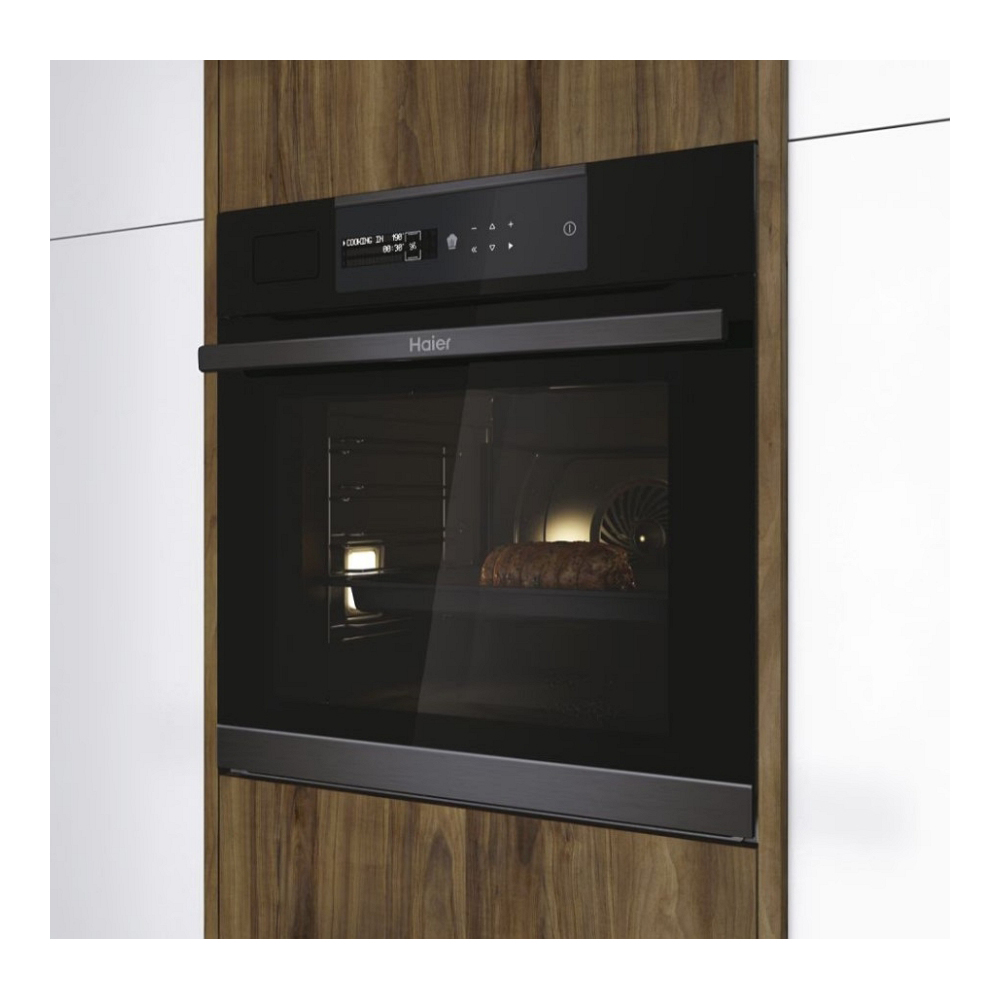 Cuptor electric incorporabil Haier HWO60SM5S9BH / 70 l. / A+ / Negru photo 5