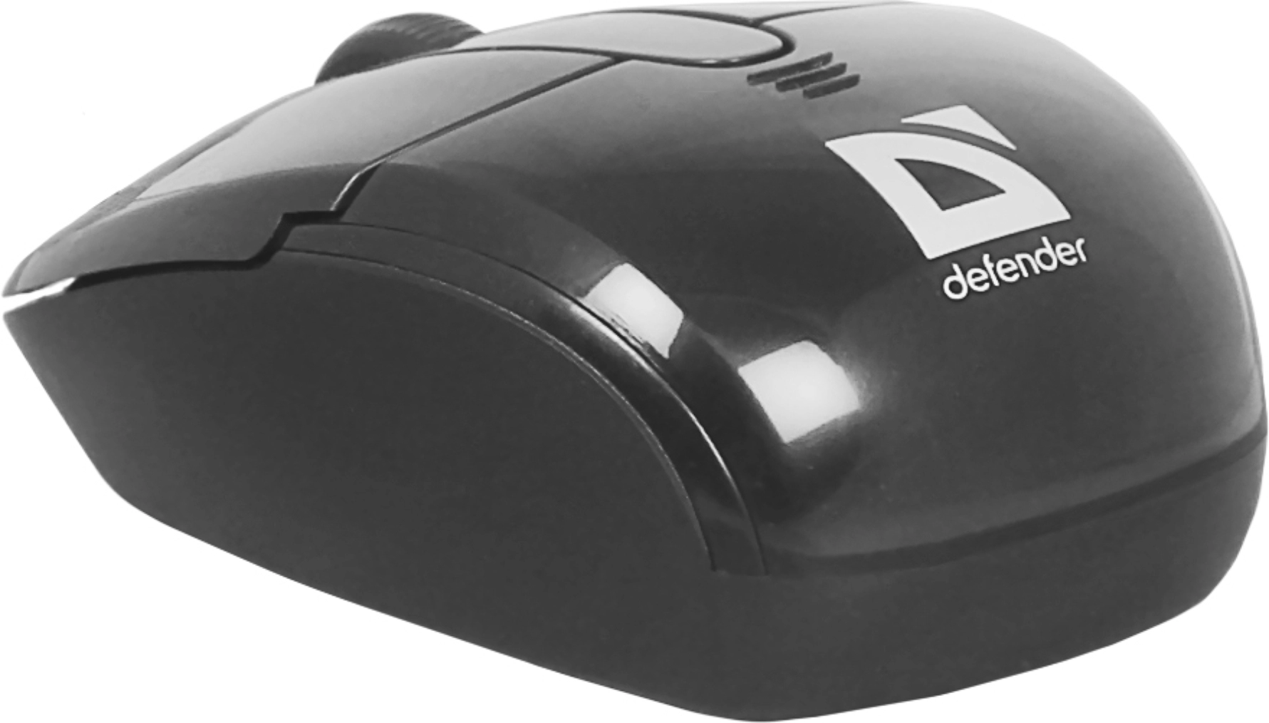 Mouse cu fir Defender MS130BI Negru / Optic / Negru photo 3