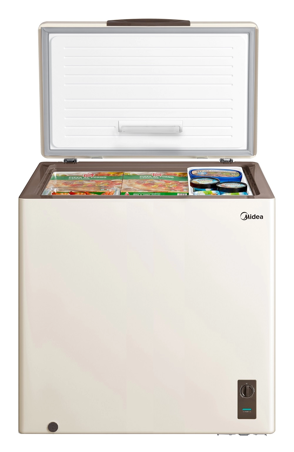 Морозильный ларь Midea LF 199 BJ, 198 л, 85 см, A+, Бежевый photo 6