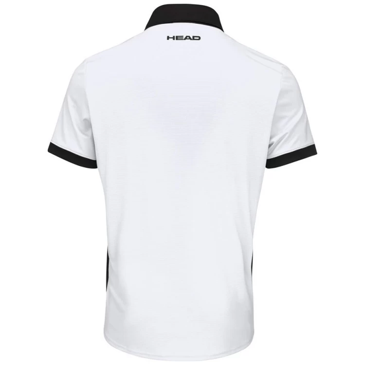 Tricou bărbătesc HEAD POLO SLICE M Alb-negru photo 4