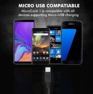 Кабель USB-A - Micro USB Promate AISMICROCORD1BK thumbnav 3
