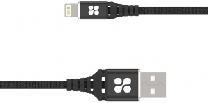 Кабель USB-A - Lightning Promate NERVELINK-I.BLACK 1.2m thumbnav 1