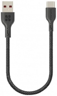 Cablu USB-A - USB Type-C Promate POWERBEAM-25C.BLACK 0.25m thumbnav 1