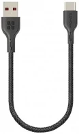 Cablu USB-A - USB Type-C Promate POWERBEAM-25C.BLACK 0.25m 