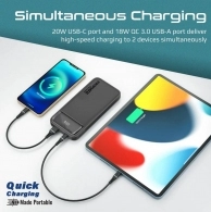 Внешний аккумулятор Promate AISTORQ10BK thumbnav 2