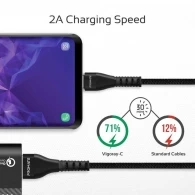 Cablu USB-A - USB Type-C Promate VigoRay-C Black thumbnav 7