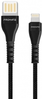 Cablu USB-A - Lightning Promate Vigoray-I.BLACK 1.2m thumbnav 1