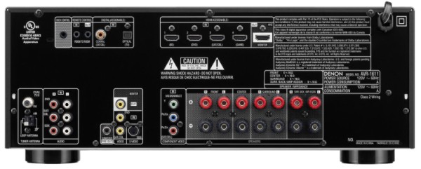 Receiver Denon AVR-1611 BK photo 3