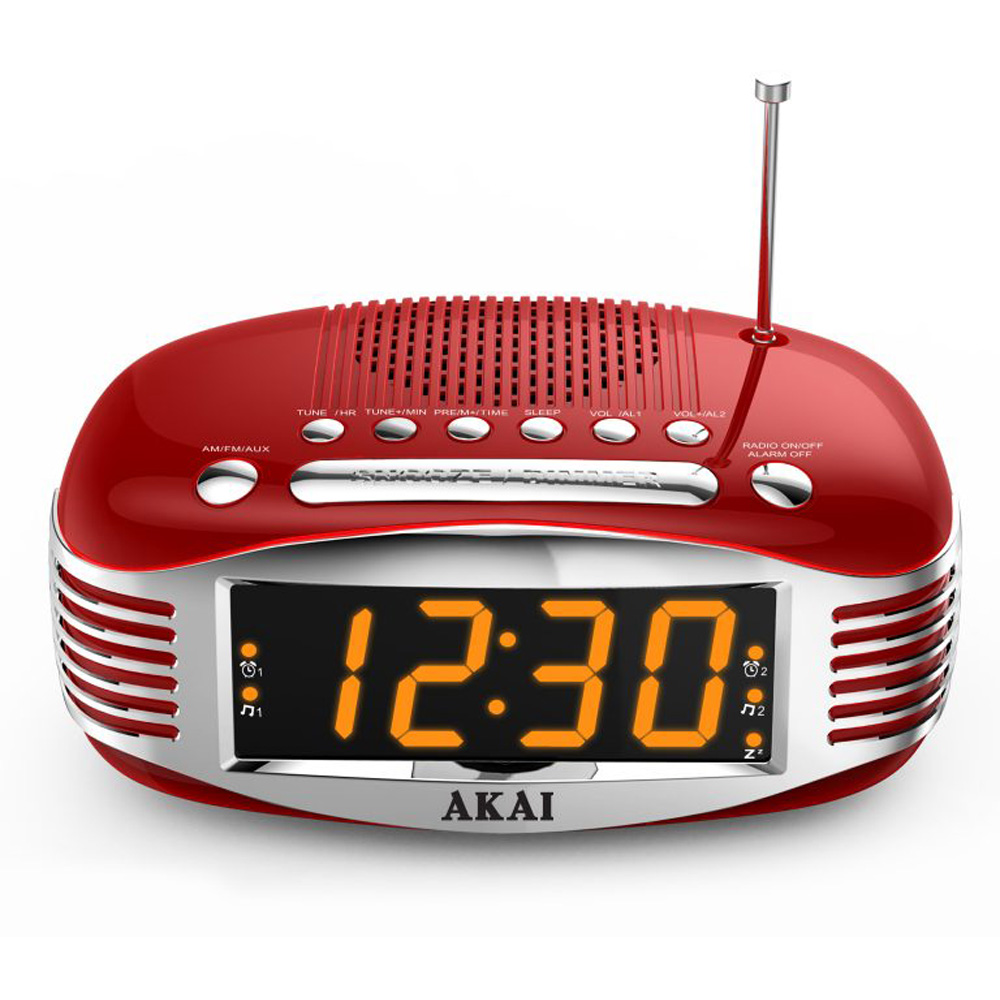 Radio cu ceas Akai CE-1500 BK Digital / Negru / Mono photo 3