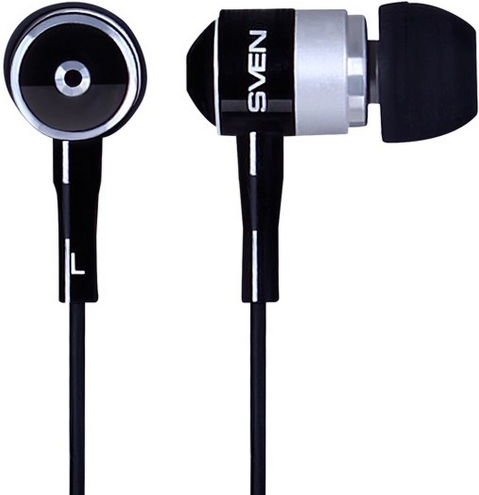 Căști Sven E-10 BK Black Cu fir / Home and Office / Black photo 1