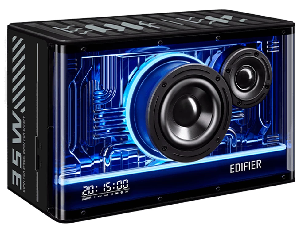 Boxa portabila Edifier QD35 40W Black Negru photo 4