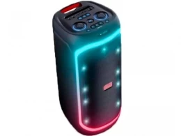 Eden Party Speaker ED-839 with 2 Wireless Microphones 80W, 8", Black 