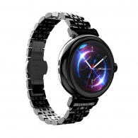 HiFuture Smart Watch Aura, Amoled, BT Calling, Black thumbnav 1