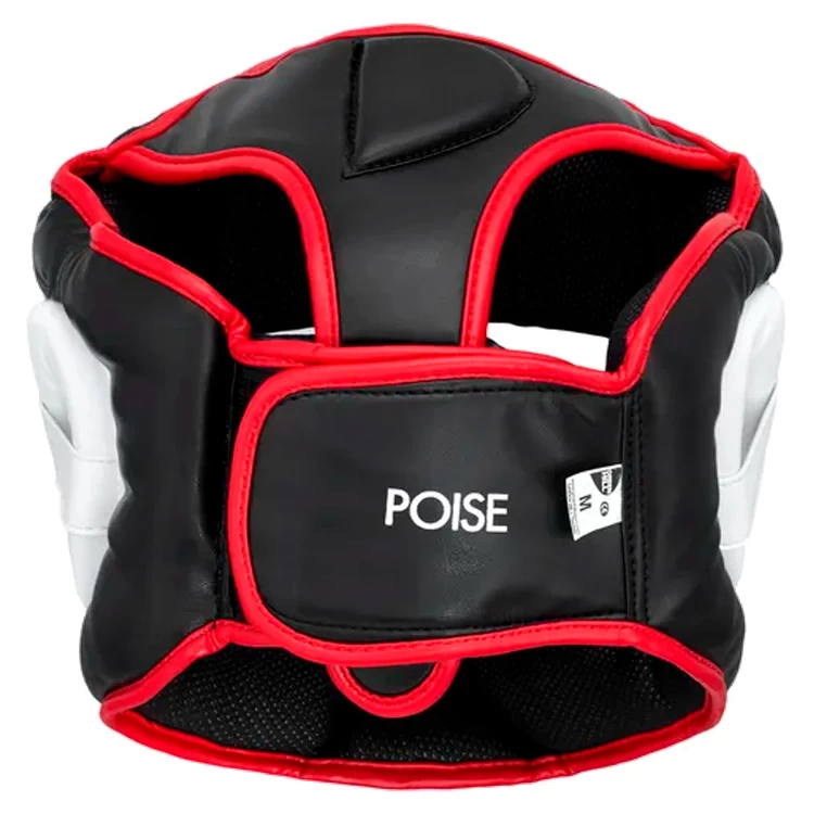 Casca p/u box Green Hill Head Guard Poise HGP-9015, Rosu-negru	 photo 8