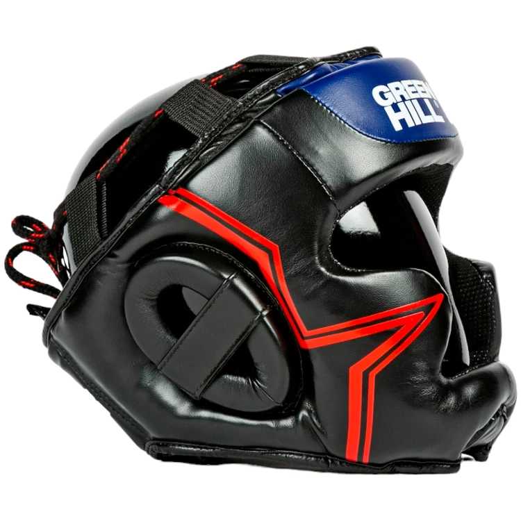 Шлем боксерский Green Hill STAR HGS-9412, Черный	 photo 4