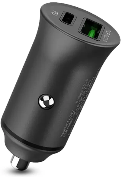 Зарядное устройство авто. для телефона Helmet HMTCACPWTCBK photo 1