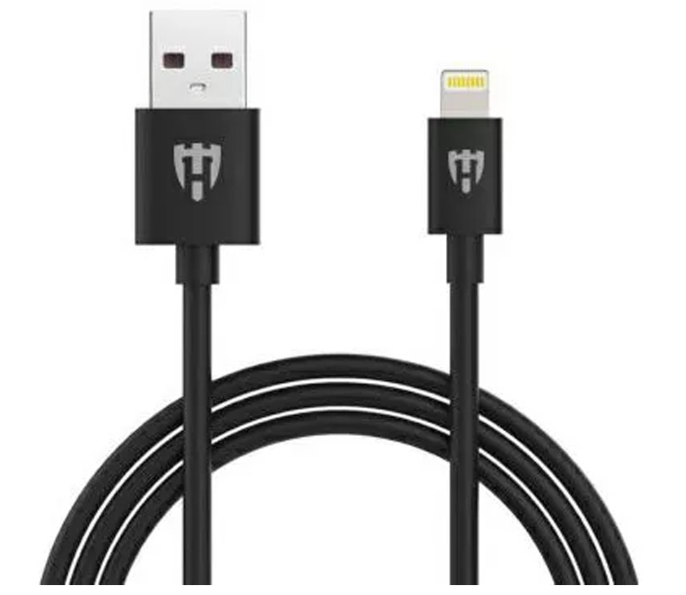 Cablu USB-A - Lightning Helmet HMTCULBBK photo 1 Cablu USB-A - Lightning Helmet HMTCULBBK photo 1