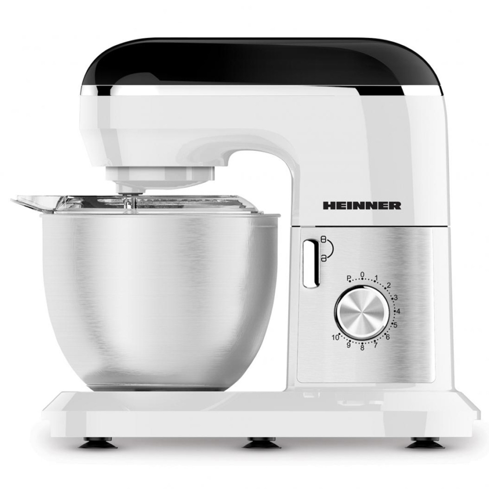 Mixer Stationar Heinner HPM-1300WHBK / 7 viteze / Alb photo 1 Mixer Stationar Heinner HPM-1300WHBK / 7 viteze / Alb photo 1
