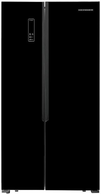 Frigider French Door Heinner HSBSH401MNFGBK / 401 l / 180 cm / A+ photo 1 Frigider French Door Heinner HSBSH401MNFGBK / 401 l / 180 cm / A+ photo 1