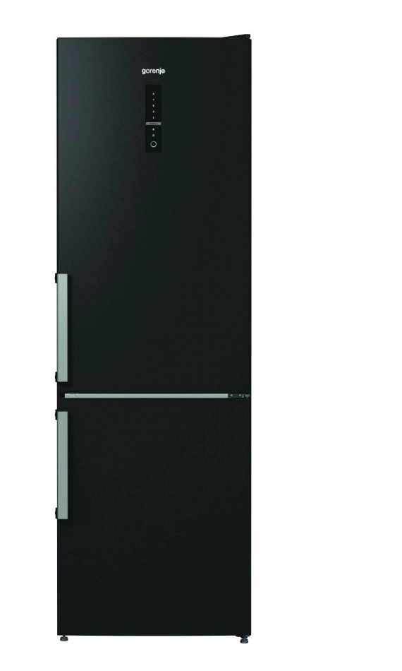 Холодильник двухдверный Gorenje NRK6192MBK / 306 л / 185 см / A++  photo 1