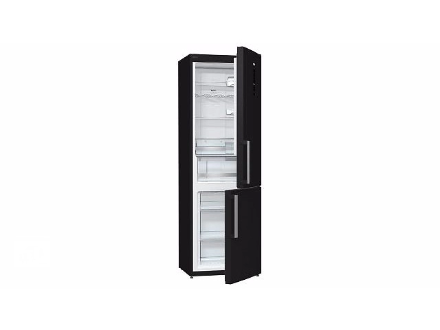 Холодильник двухдверный Gorenje NRK6192MBK / 306 л / 185 см / A++  photo 2