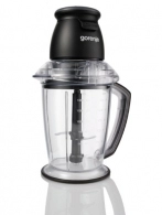 Измельчитель Gorenje SIC500BK, 1500 мл, 500 Вт, Черный 